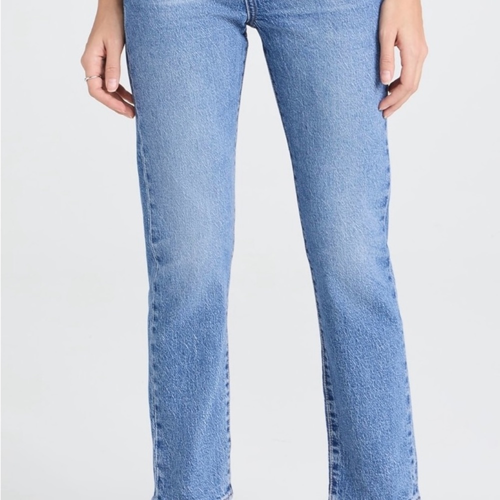 Levi's Women's Straight Leg Jeans in Light Blue